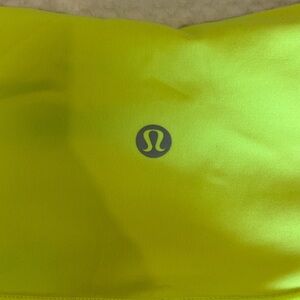 Lululemon neon yellow legging